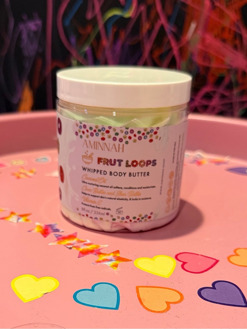 Amminah Fruit Loops Whipped Body Butter and Pumpkin Spice